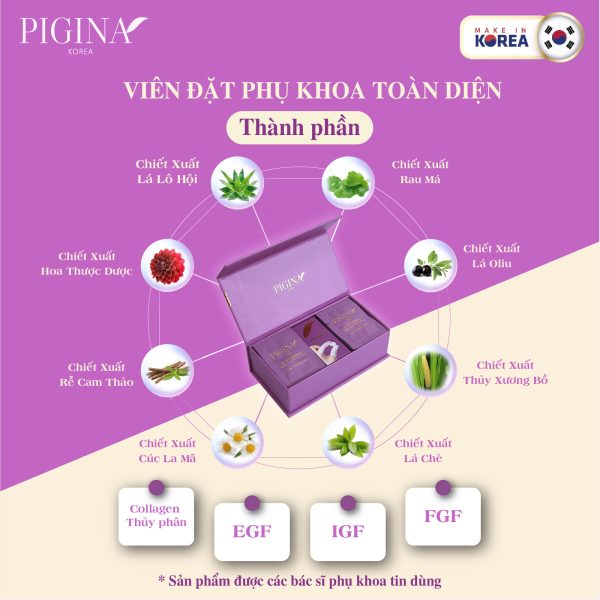 viên đặt pigina