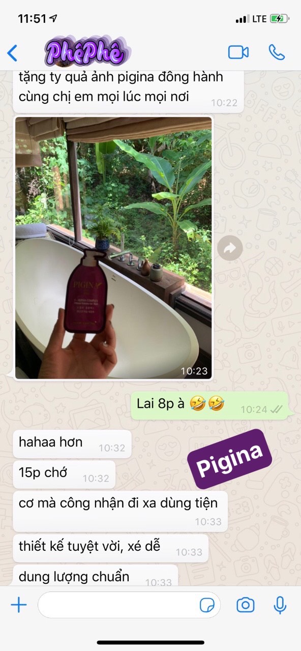 Gói Dung dịch vệ sinh Pigina