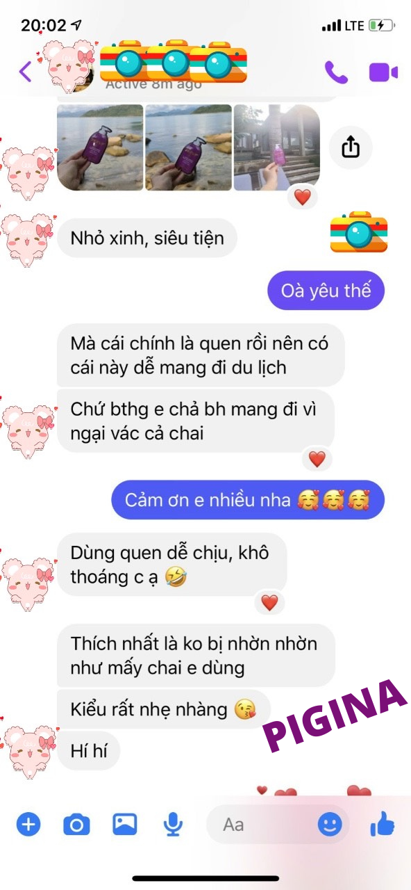 Gói Dung dịch vệ sinh Pigina