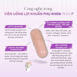 Viên uống bổ sung lợi khuẩn Pigina